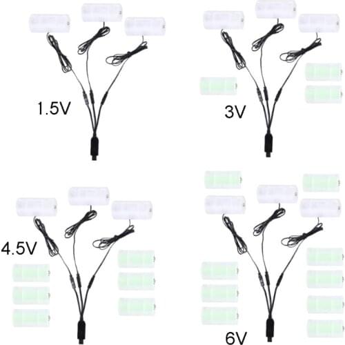 3in1 C Battery to USB Electric Converter Replace 1-4pcs C Cell Battery 1.5V 3V 4.5V 6V for Gas Water Heater flashlight