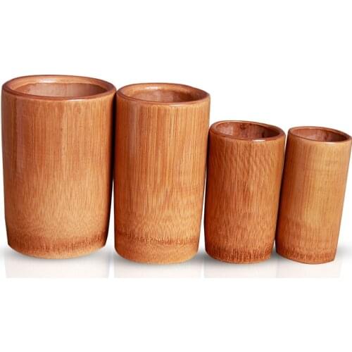 4 pcs/set Carbonization Traditional Cup cupping Massage Bamboo Wood Acupuncture Fire Therapy cups 4 Sizes choose