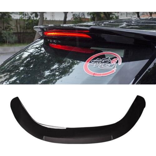 CEYUSOT FOR Mazda CX-30 Roof Spoiler Wing Car Rear Window Decorative Accessories Tail Fin CX30 ABS Material Black Spoiler 2020