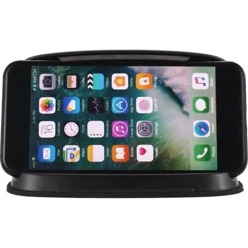 Car Phone Holder 360 Degree GPS Navigation Dashboard Phone Holder In Car For Universal Mobile Phone Clip Mount Stand Bracket