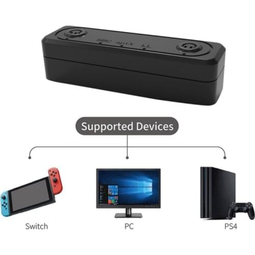 For PS4/PC/Switch/Lite Wireless Bluetooth-compita Adapter USB Type-C Dongle APTX/LL/SBC Support Low Latency Audio Transmitter
