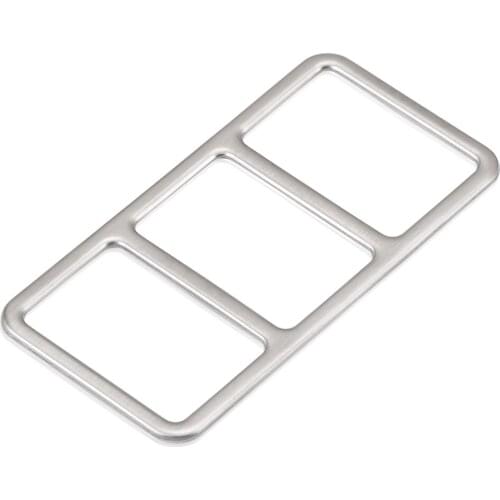 Stainless steel Instrument adjustment button decoration trim cover ring For MITSUBISHI outlander 2013 2014