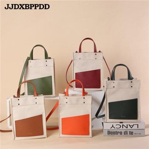 Korean Canvas Shoulder Bag Zipper Luxury Women Bags Designer Women Messenger Bag Female Simple Handbag Letter Printing tote