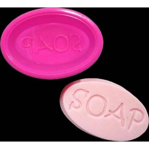 Multi-function Soap Oval Korean Small Soap Mold Diy Silicone Mold Soap Candy Cake Cake Decoration Baking Tool Silicone Mold