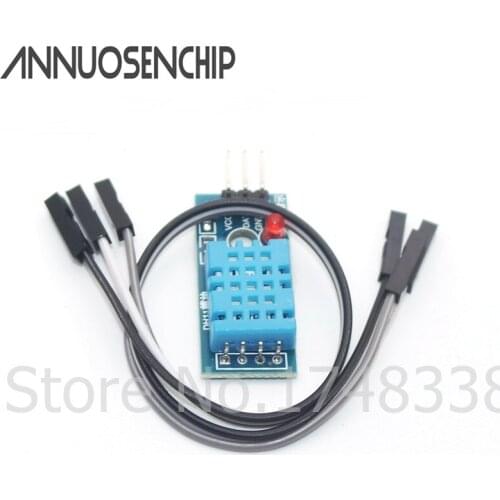 New DHT11 Temperature And Relative Humidity Sensor Module For Arduino Digital Output 5V Doupont Cable