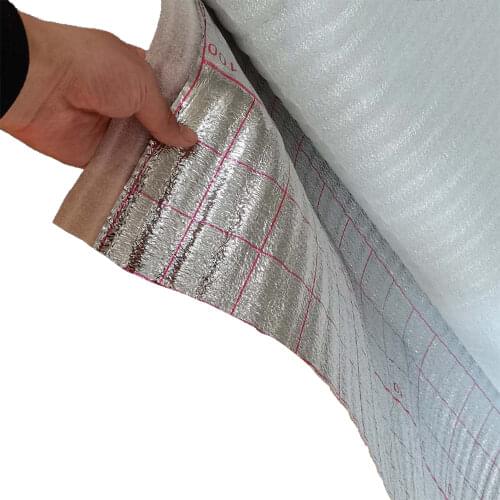 Floor 1M X 1M heating Thermal Insulation Aluminum Foil Reflective Film Silver Orange Gold Colors Multi-purpose