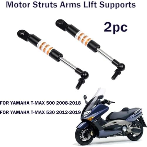 2 Pieces Struts Arms Lift Supports for Yamaha hydraulic rod T MAX TMAX 5002008-2018T-MAX 530 2012-2019 Shock Absorbers Lift Seat