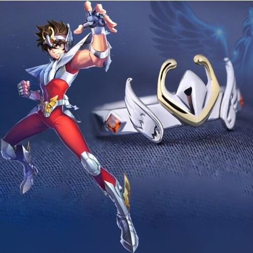 Anime Saint Seiya: Legend of Sanctuary 925 Sterling Silver Adjustable Finger Ring Cosplay Jewelry Accessory Men Birthday Gifts