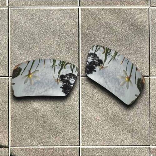 Silver Titanium Polarized Sunglasses Replacement Lens for-Costa Del Mar Reefton Frame 100% UV Protection Good Fitness