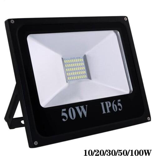 AC Led Spot Light 10W 20W 30W 50W Led Floodlight IP65 Waterproof LED Spotlight Lamp for Plants Outdoor Gargen Spot Led Exterieur