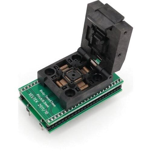 TQFP48 QFP48 To DIP48 SA248 IC Programmer Adapter Test Socket 0.5mm Pitch