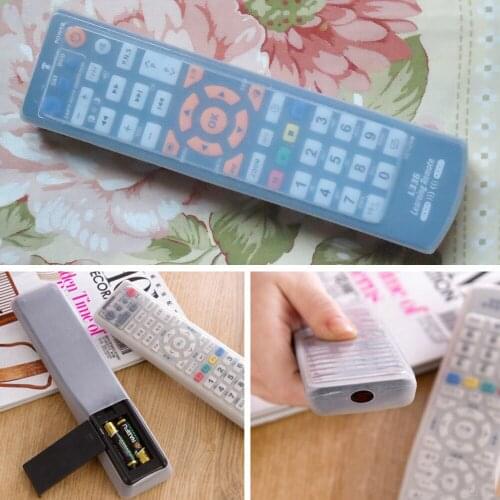 Protective Case Cover TV Remote Control Cover for Air Condition TV Remote Control Dust Cover Home Accessories Supplies Silicone