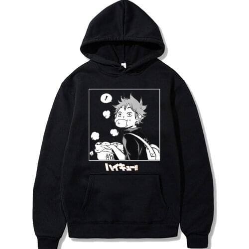 2020 Anime Haikyuu Volleyball Junior Hoodies Women Long Sleeve Streetwear Cartoon Manga Pullover Tops Gift Halloween Hoodies