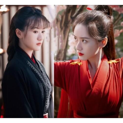 2021 love and redemption tv hanfu traditional chinese costumes for girls hanfu fairy dance dress chinese stage performance dress