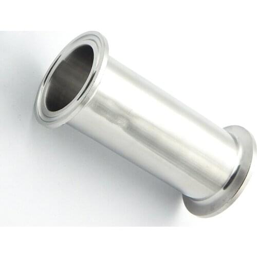 51mm OD 304 Stainless Steel Pipe Sanitary Spool Tube Length 305mm 12" For Homebrew Fit 2" Tri Clamp