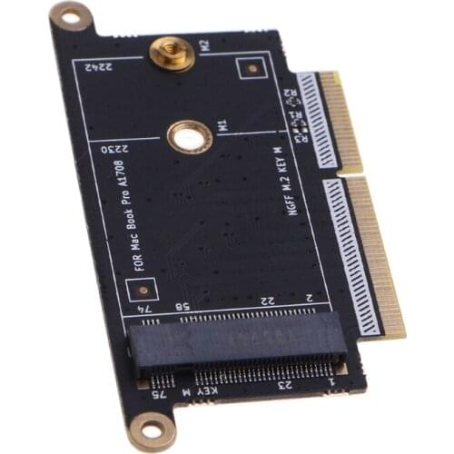 A1708 SSD Adapter Card M.2 NVMe SSD to 2016 2017 MBook13" HDD Hard Drive Converter Card Support 2230 2242