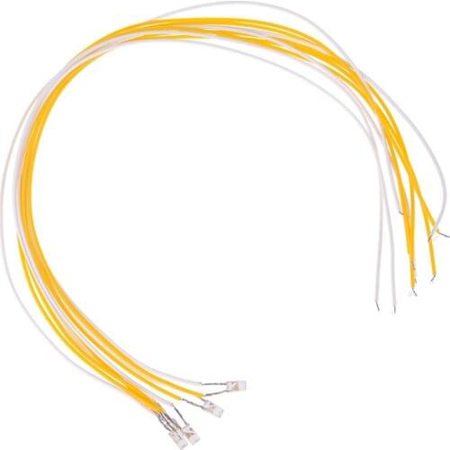 Doll House Accessories LED light with 20cm Line Diy Dollhouse Miniature Furniture Toy Birthday Gift for Children 5pcs/lot