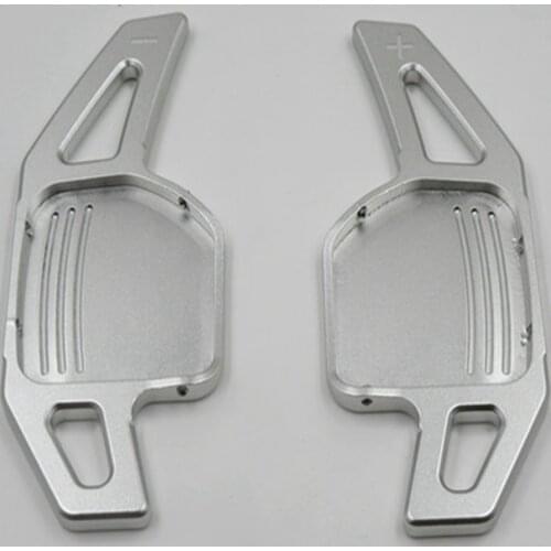 2pcs/lot Aluminum Steering Wheel Shift Paddles For Audi A3 A4 A4L A5 A6 A7 A8 Q3 Q5 Q7 TT S3 R8