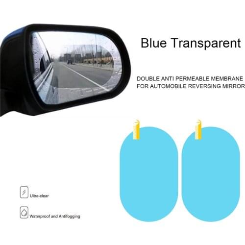 Car Sticker Anti-Fog Film Rainproof Rear View Mirror Protective For Bmw e46 Ford focus 2 Volkswagen Audi a3 Golf4 Car Accessries
