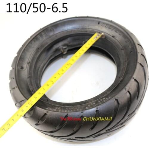 Good quality 110/50-6.5 Rear Tire& 110/50-6.5 Inner Tube Bent Valve fits 49cc Mini Dirt Bike e Scooter Mini Moto