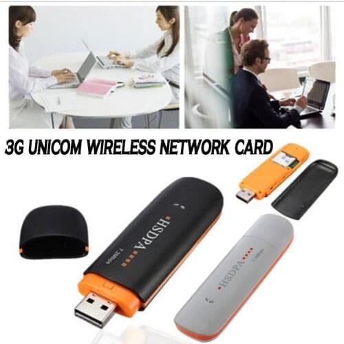 HSUPA USB STICK SIM Modem 7.2Mbps 3G Wireless Data Network Card USB Dongle Wireless HSDPA Universal