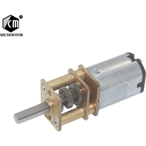 7.5RPM to 1500RPM 3v DC Gearmotor 3mm Shaft Mini Metal Gearwheel Micro Gear Motor N20 Geared Motors 3000RPM Motoreductor