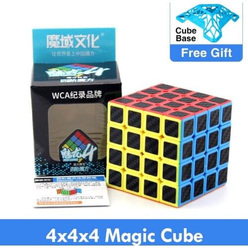 Moyu Meilong 4x4x4 replaced MF4 4x4 Magic Puzzle Speed Cube Professional magico cubo Stickerless Educational Toy for Children