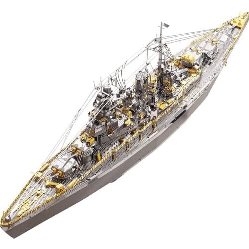 NAGATO CLASS BATTLESHIP P091-SG Metal Model DIY laser cutting Jigsaw puzzle model Piececool 3D Nano Puzzle Toys for adult Gift