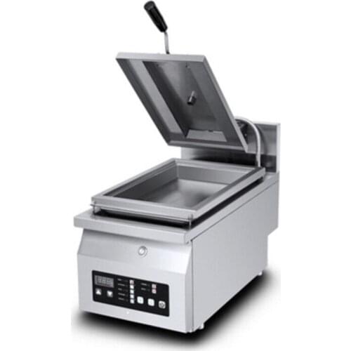 New Product Commercial Parallel Bars Electric Automatic Fried Dumpling Machine Horizontal Bar Fried Dumpling Machine