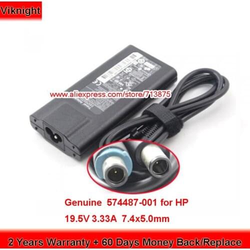 Genuine 65W 19.5V 3.33A HSTNN-DA14 TPC-DA54 AC Adapter for HP ENVY 14 14-3010TU 840-G3 ELITEBOOK 820 G4 574487-001 574638-001