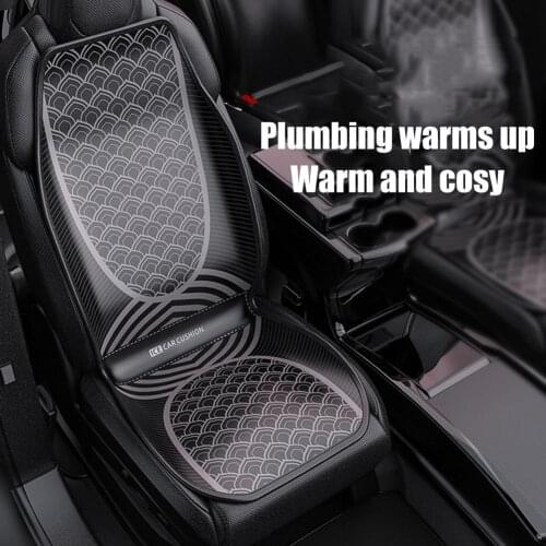12V Heated Car Seat Cushion Universal Automatic Car Heating Cushion Cover Car Seat Protector Car Seat Heating Pad