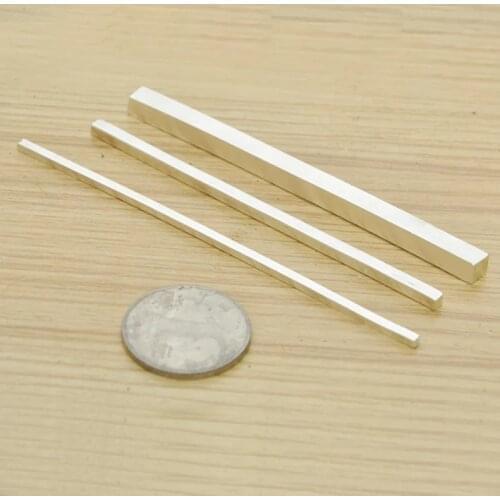 0.9x0.9mm 999 Sterling Silver Wire Silver Wire Solid For Jewelry DIY Sterling Silver Beading Cable