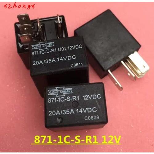 Relay 871-1C-S-R1 12VDC 871-1C-S-R1-12VDC 8711CSR1 8711CSR1-12VDC 12VDC DC12V 12 V DIP5 10 unids/lote