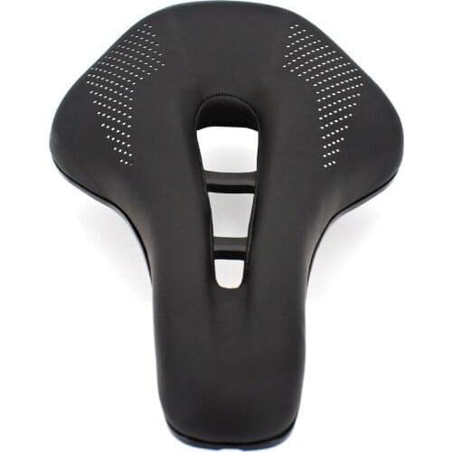 Bike Saddle Adult Bicycle Saddle MTB Road Bike Saddles Racing Bike Saddle PU Breathable Soft Seat Cycling Accessories Bike Seat