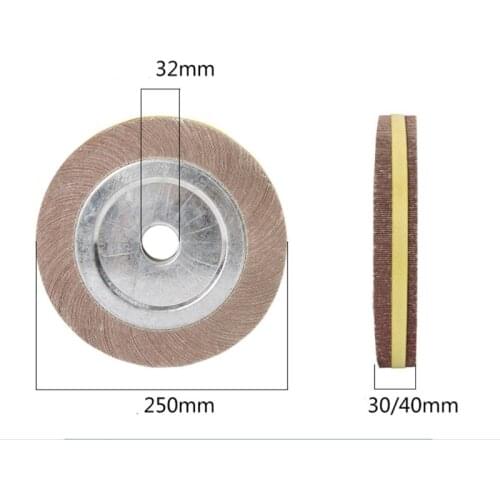 250mm Metal polishing Sandpaper Sanding Flap Polishing Wheels Sanding Disc Set Shutter Polishing Wheel For Rotary Power Tools 4