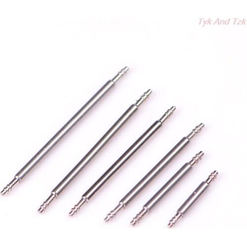10Pcs 8-22MM Watch Band Spring Bars Strap Link Pins Repair Watchmaker Tools 16mm 18mm 20mm 22mm