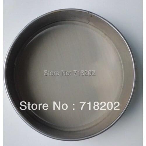 15cm*5cm stainless steel test sieve/ standard test sieve/ laboratory sieve( 10micron/5micron)--hand made with welding point