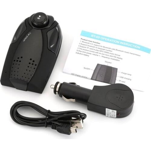 Thin LED Screen Compatible Car Mount Wireless Hands-free System