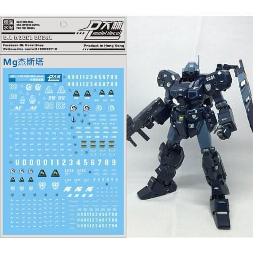 D.L high quality Decal water paste For Bandai MG 1/100 RGM-96X JESTA DL010