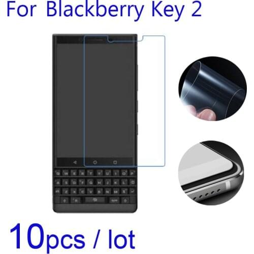 10pcs/lot Soft Screen Protectors Clear/Matte/Nano Explosion-Proof Protective Films for Blackberry Key2 Key 2 Athena Smartphone