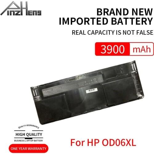 PINZHENG 3900mAh Laptop Battery OD06XL H6L25AA H6L25UT HSTNN-IB4F W91C OD06XL For HP EliteBook Revolve 810 G1 Tablet G3 830
