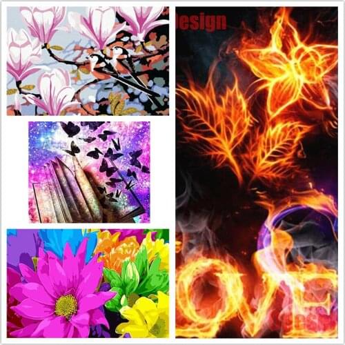 2020 new 5d diamond mosaic sale flower diamond embroidery full set lover diamond painting full set decoration home wall sticker