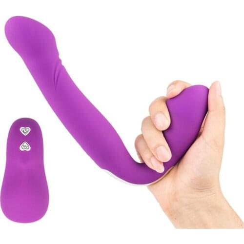 Wireless Vibrator Adult Toys For Couples USB Rechargeable Dildo G Spot U Silicone Stimulator Double Vibrators Sex Toy For Woman