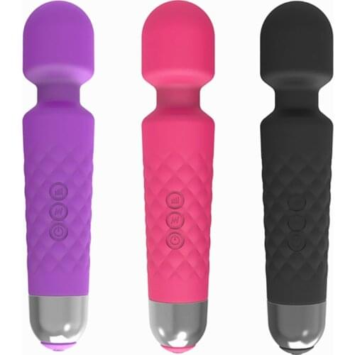IUOUI Wireless Dildos AV Vibrator Magic Wand for Women Clitoris Stimulator USB Rechargeable Massager Goods Sex Toys for Adults
