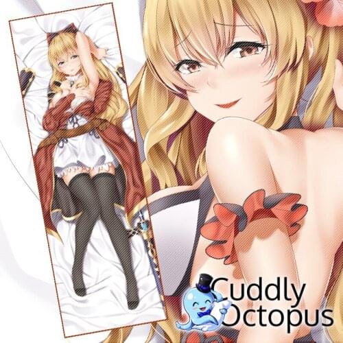 Anime GRANBLUE FANTASY The Animation Vira Dakimakura Hugging Body 2WAY Pillow Case Cover Japanese Pillowcase Cushion Bedding Cud