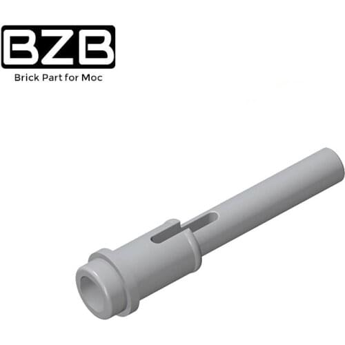 BZB MOC 61184 Long Bolt Connector High-tech Building Block Model Kids Toy DIY Technical Brick Parts Best Gifts