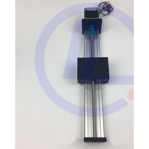 STK Effective Travel 500mm T8*8 8MM T-screw Ball Screw Linear Guide Moving Table Slide Rail+ Nema 17 Stepper Motor