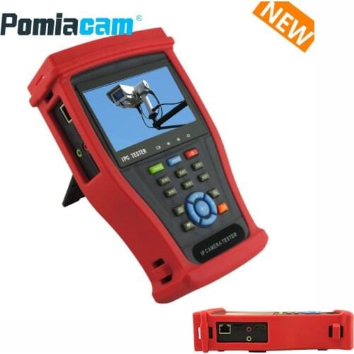 IPC4300MCADHS plus CCTV monitor camera tester 8MP TVI CVI 5MP AHD SDI support HDMI IN+Digital Multimeter+Cable tracer