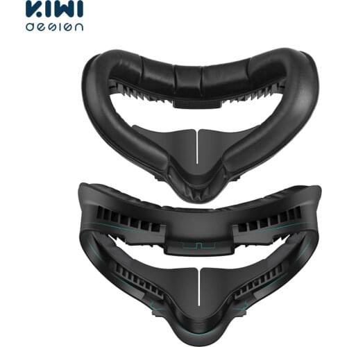 KIWI design VR Facial Interface Replaced Set For Oculus Quest2 5in1 Oculus Quest 2 Accessories Eye Cover Bracket With Len Cover