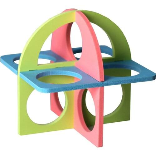 Hamster Ladder Exercise Fitness Toy Climb Sport Small Pet Activity Chinchilla Guinea Pig Colorful Cage Hamster Accessories